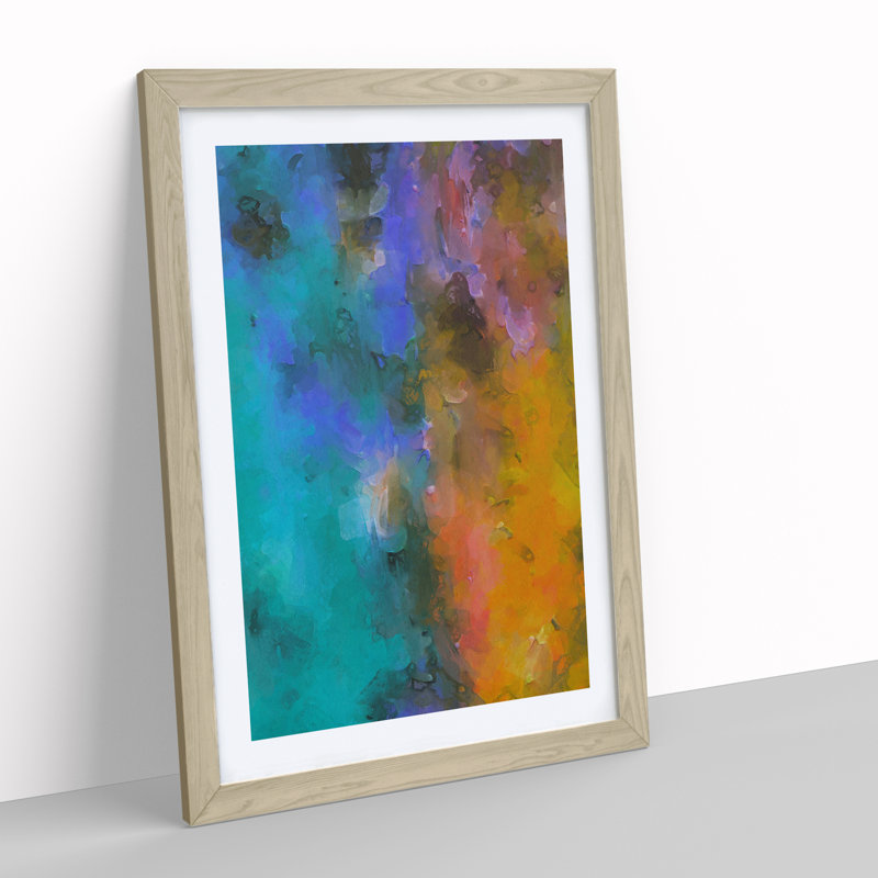 Nothing Lasts Forever - Framed Print, 64cm H x 46cm W x 2cm D, Oak