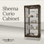 Sheena Lighted Curio Cabinet-73916024