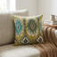 Coussin décoratif d’intérieur et d’extérieur de luxe vert avalanche de Plutus-125026900