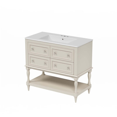 Ensemble de meuble-lavabo 36 po avec lavabo