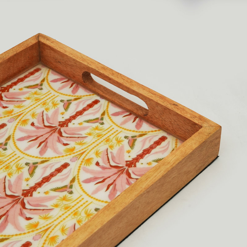  Pink Summer Serving Tray