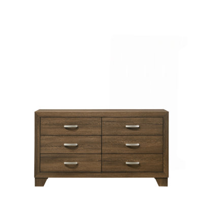 Miquell Oak Finish Dresser