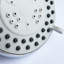 Pommeau de douche effet pluie 14,5 x 12,5 x 9,9 cm, ABS, monobloc, chromé, 3 jets réglables