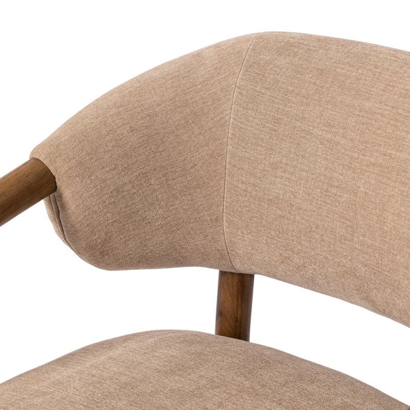 Fauteuil l 29,25 po Citrine, Mélange de polyester naturel Laughlin, Tanoak