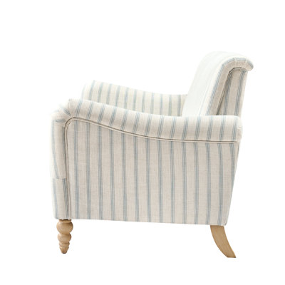 Terren 50.5" W Linen Upholstered Loveseat
