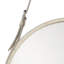Flat Leather Wall Mirror