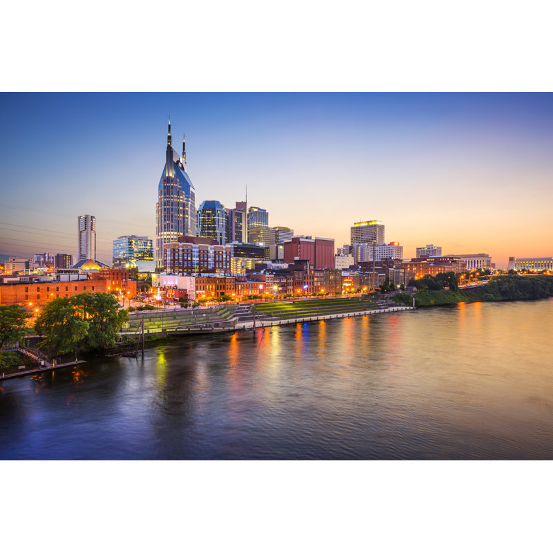 Nashville, Tennessee, Usa by SeanPavonePhoto - Wrapped Canvas Print, 30cm H x 46cm W