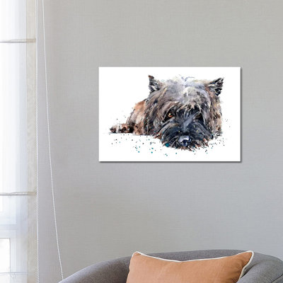 «Cairn Terrier II» par EdsWatercolours - impression