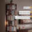 Brown Modern Solid wood Standard Bookcase