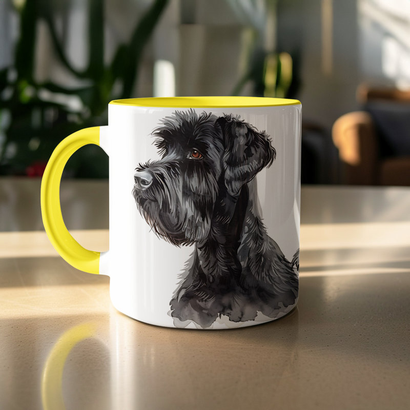 Mug, 1, Yellow