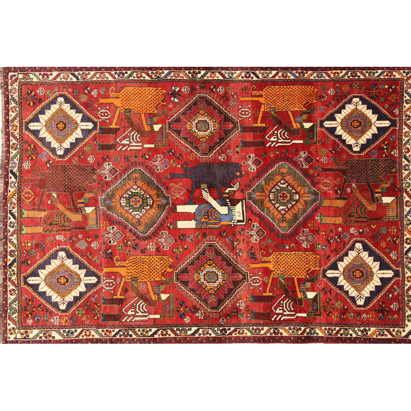 Tapis oriental multicolore tissé à la machine Oriental, Rectangle l 24 po x L 48 po