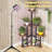 5-Tier Rustic Corner Plant Shelf