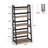 5-Tier Bookshelf, Ladder Industrial-Style Shelving, Suitable for Living Rooms, Studies, and Offices-1250665325