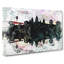 Angkor Wat in Cambodia in Abstract - Wrapped Canvas-55305696