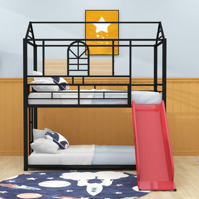 Lit superposé simple au-dessus d'un lit simple Altair par Mason & Marbles