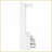 Hall Tree 4-in-1 Detachable with Storage, 4 Drawers, 7 Hooks &amp; Shoe Bench | White | Particle Board+MDF-141969900