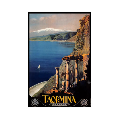 Taormina 1 Piece Wrapped Canvas Painting