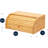 Natural Bamboo Roll Top Bread Box Kitchen Food Storage - Assembly Required