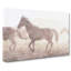 Horses In The Mist - Wrapped Canvas-56633623