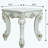 Antique Pearl Square Side Table