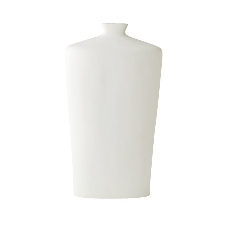 Terzo Handmade Ceramic Table Vase, 23" H x 12.5" W x 4.5" D