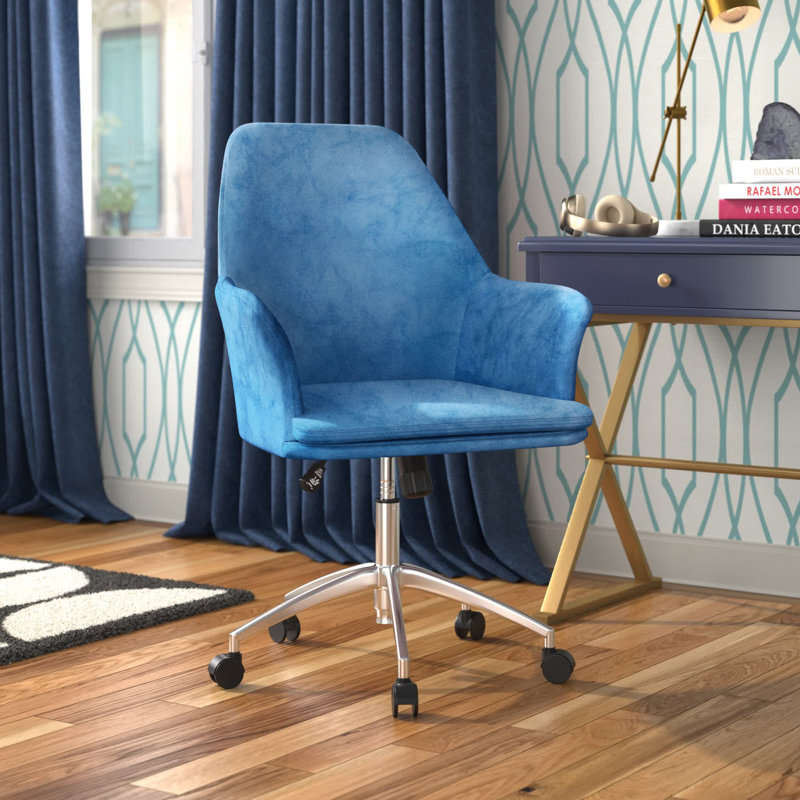 Chaise de travail Jorden, Bleu