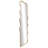 Natural Wood Color Curvy, Wavy Edged Full Length Wood Mirror-24" x 67"