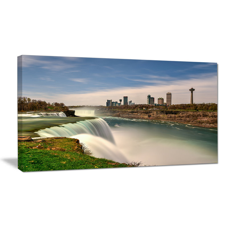 American Falls at Niagara Falls, reproduction de photo sur toile tendue, H 16 po x l 32 po x P 1 po