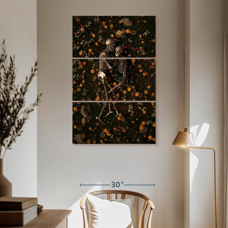 Kelan Memento Mori II, 65" H x 42" W