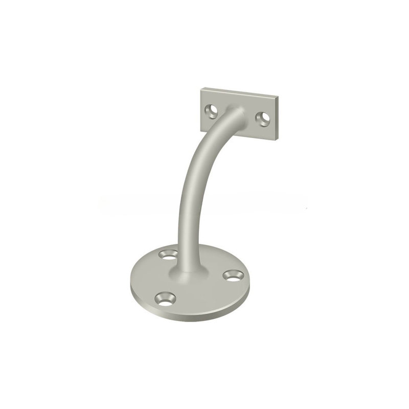 3.25" Projection Light Duty Hand Rail Bracket, Brushed Nickel