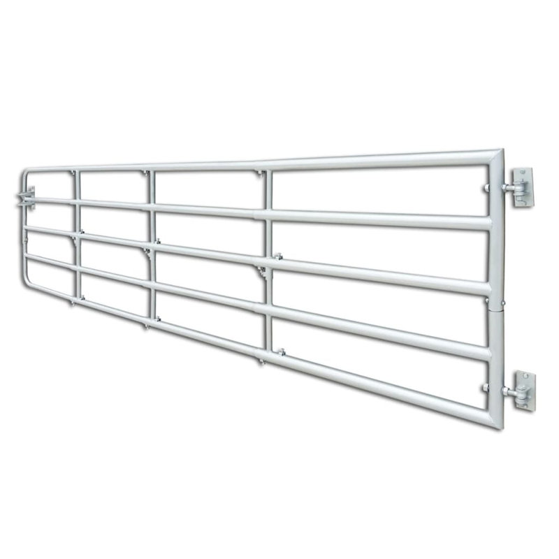 Metal Pressure Mounted Pet Gate With Door
