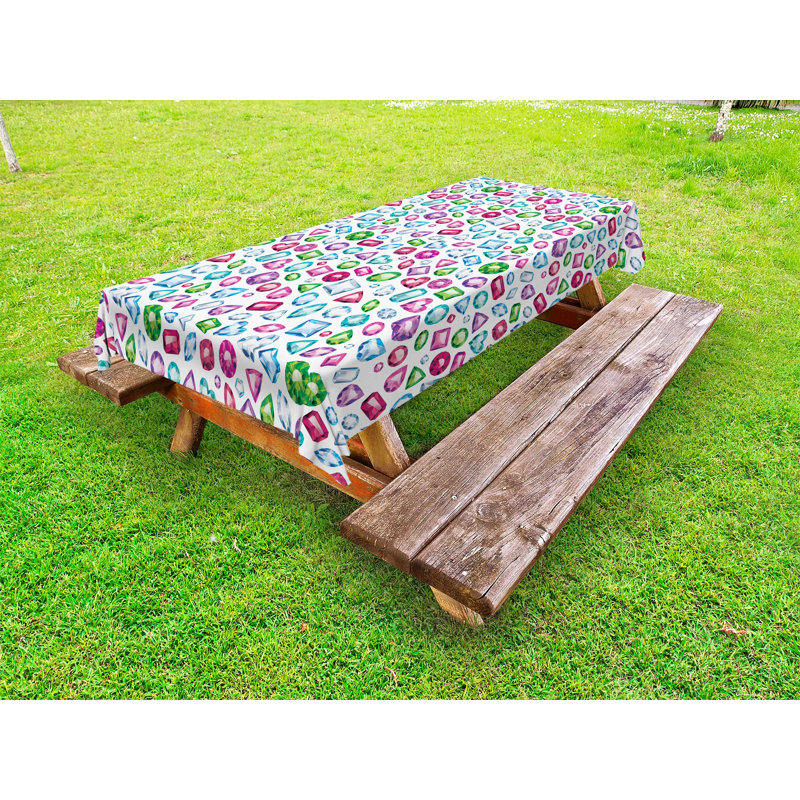 Rectangle No Pattern Polyester Tablecloth, 58" x 120"