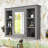Eversole Wall-Mounted Bathroom Medicine Cabinet with Mirror and Concealed Storage-482639293