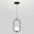 Branchburg 1 - Light Matte Black LED Sphere Pendant