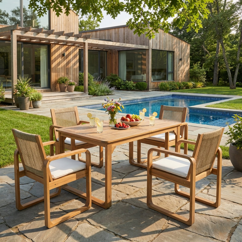 Patio Dining Set Table,