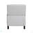 Push Back Reclining Chair Transitional Style Chenille Upholstery 1Pc Cushion Seat Modern Living Room Furniture