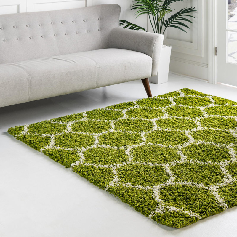 Geometric Indoor Rug, Square 3'3"