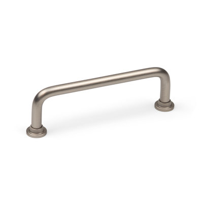 Brushed Nickel Slim Pipe Handles