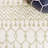 Lorenco Southwestern Machine Made Power Loom Polypropylene Area Rug in Ivory/Sage-1204812484