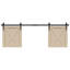Satrogan Barn Door Hardware Kit-1508119936