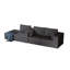 Canapé modulaire en mousse 108,3 po-28219250