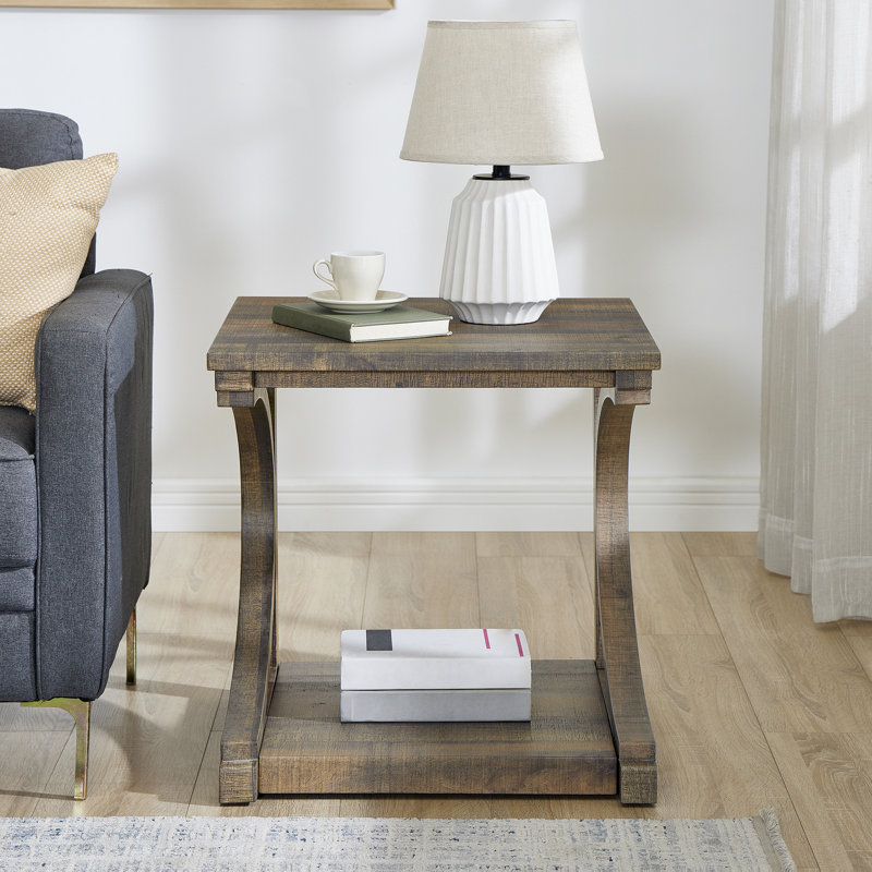 Unique Coffee Table For Living Room, Kitchen, Brown