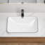 Lavabo de salle de bain encastré en céramique 22 po Esom-122464712