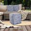 Pouf carré / extérieur Benny Syros Fog-1344187185