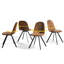 Montmorenci 47cm H Upholstered Side Chair in Brown
