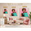 Art mural rétro sur toile tendue-989742002