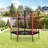 4' Hexagon Kid Trampoline with Safety Enclosure-70885432