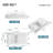 Bathroom Sink, Solid Surface Material, Wall-Mount or Countertop Install, 47" with Single Faucet Hole-69275328