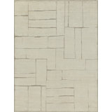 Mojave hand-knotted New Zealand Wool Ivory/Beige Area Rug
