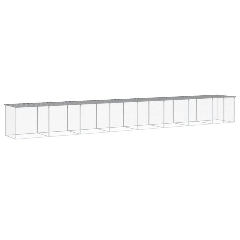 Jenkinsburg Chicken Coop, 90cm H x 803cm W x 98cm D, Light Grey